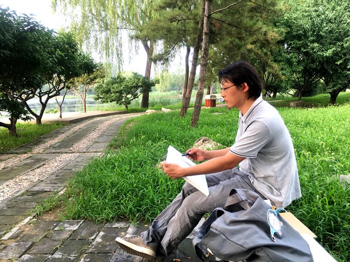 用自我的语言，吟诵当代自然诗歌——洪保峰的艺术创作