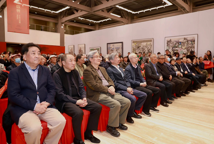 “行走边界——张道兴艺术作品展”在中国国家画院开幕