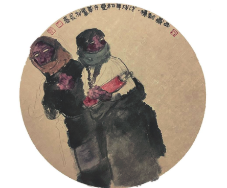 观霍守义教授水墨新作有感