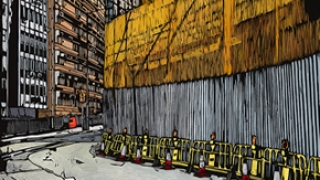 付斌版画探索“过程”：从都市边界线到内心图景