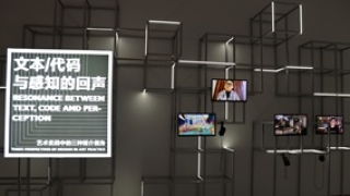 “文本、代码与感知的回声——艺术实践中的三种媒介视角”在央美美术馆展出